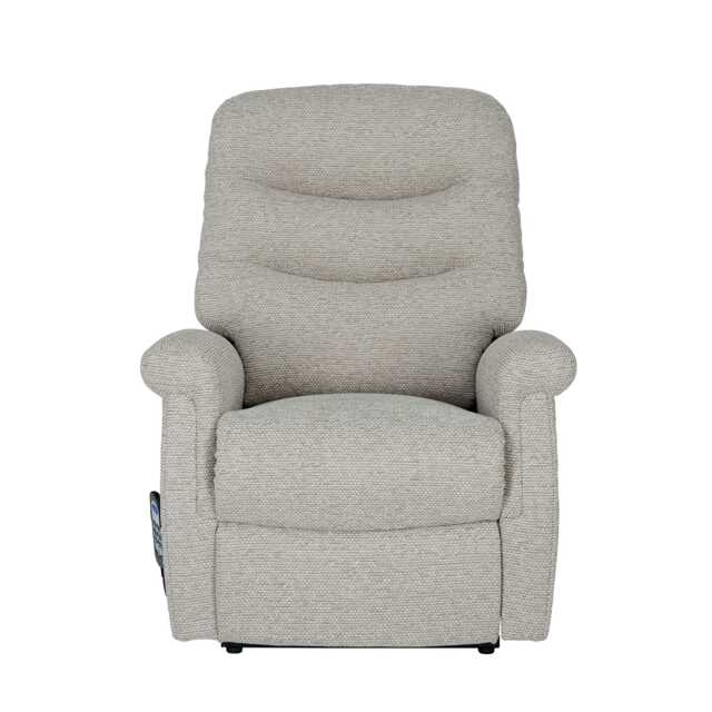 Celebrity Hollingwell Petite Power Recliner Fabric Armchair, Elgin Oyster - image 1