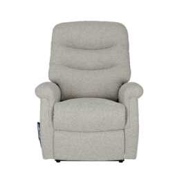 Celebrity Hollingwell Petite Power Recliner Fabric Armchair, Elgin Oyster - thumbnail 1