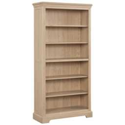 Casa Linden Large Bookcase, Oak - thumbnail 2