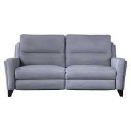 Parker Knoll Portland Large 2 Seater Leather Sofa, Roma Storm
