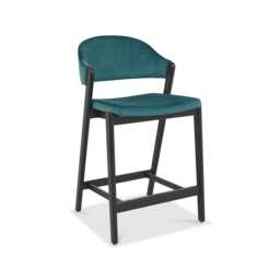 Casa Cambridge Bar Stool, Azure - thumbnail 2