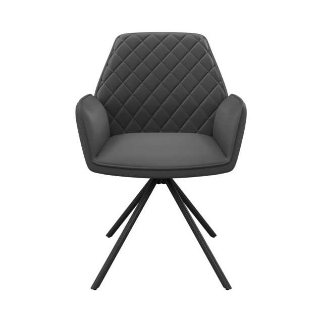 Casa Lina Swivel Dining Chair, Grey - image 1