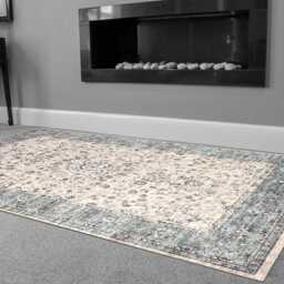 Frith Rugs Kaydon Washable Woven Rug, 180cm x 120cm, Traditional Green - thumbnail 3