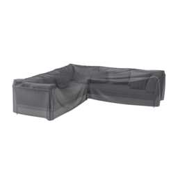 Aerocover Weather Resistant Outdoor Corner Sofa Cover, L-Shape, 220x220x90x70cm - thumbnail 2