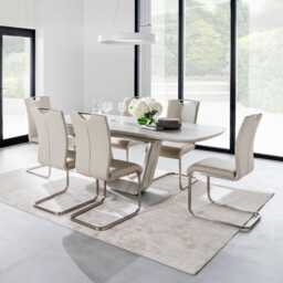 Casa Flamenco Dining Chair, Taupe - thumbnail 2
