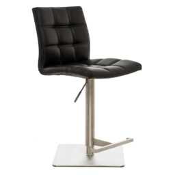 Casa Virgo Bar Stool, Black - thumbnail 1