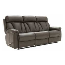 La-Z-Boy Georgina 3 Seater Double Power Recliner Leather Sofa - thumbnail 4