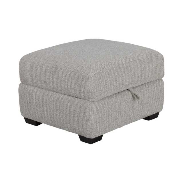 Casa Freddy Fabric Storage Footstool, Milan Mink - image 1