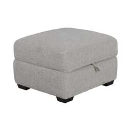 Casa Freddy Fabric Storage Footstool, Milan Mink