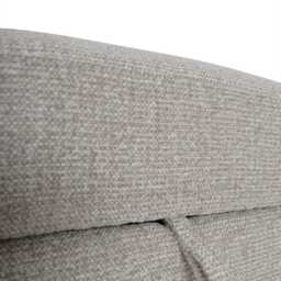 Casa Freddy Fabric Storage Footstool, Milan Mink - thumbnail 3