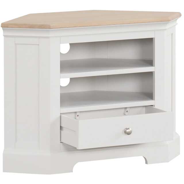 Casa Linden Corner TV Cabinet, Grey - image 1