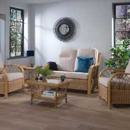 Desser Viola 2 Seater Cane Sofa - thumbnail 1