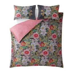 Timorous Beasties Berkeley Blooms Duvet Set, Double, Midnight - thumbnail 5