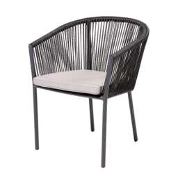Pacific Lifestyle Reims Aluminium Garden Dining Set, Rectangular, 6 Seater, Grey - thumbnail 3
