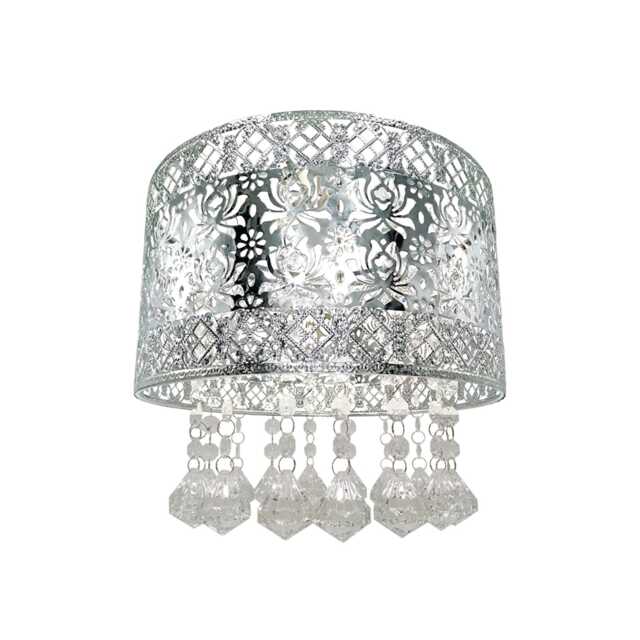 Casa Seattle Rose Ceiling Lamp Shade, Chrome - image 1