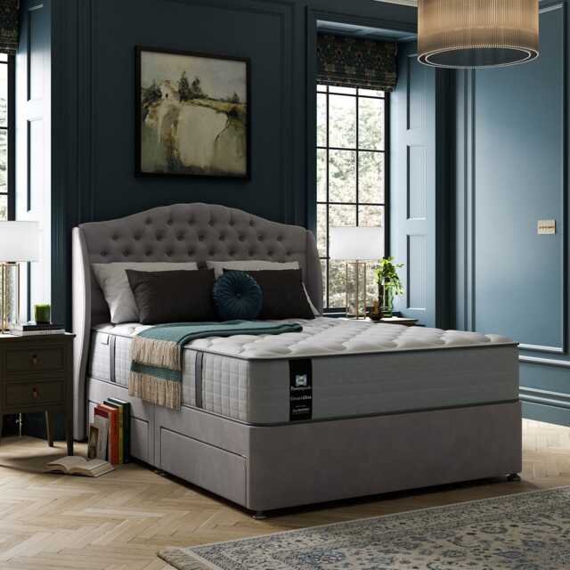 Sealy Franklin Elevate Ultra 4 Drawer Divan Bed Set, Super King - image 1