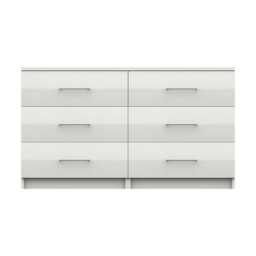 Casa Havana 3 Drawer Double Chest of Drawers - thumbnail 1