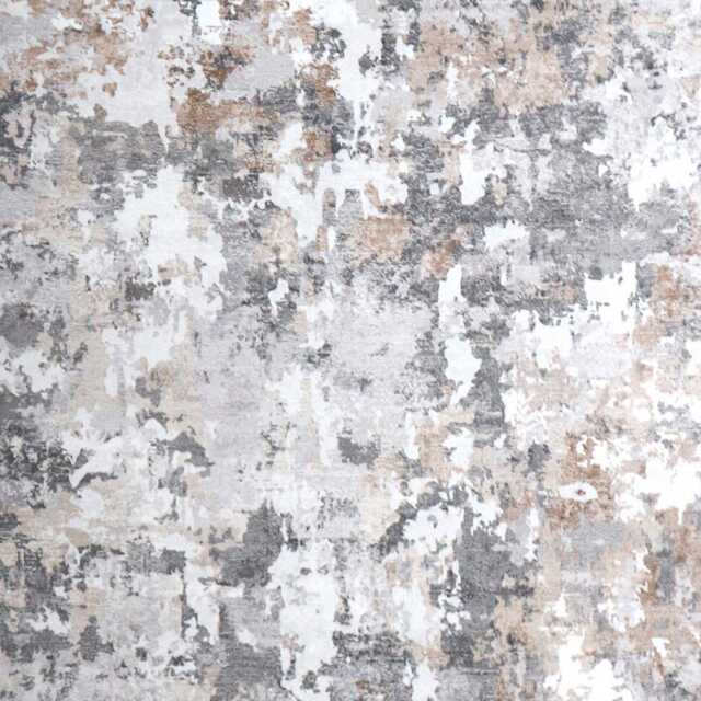 Frith Rugs Kaydon Washable Woven Rug, 180cm x 120cm, Grey Abstract Pattern - image 1