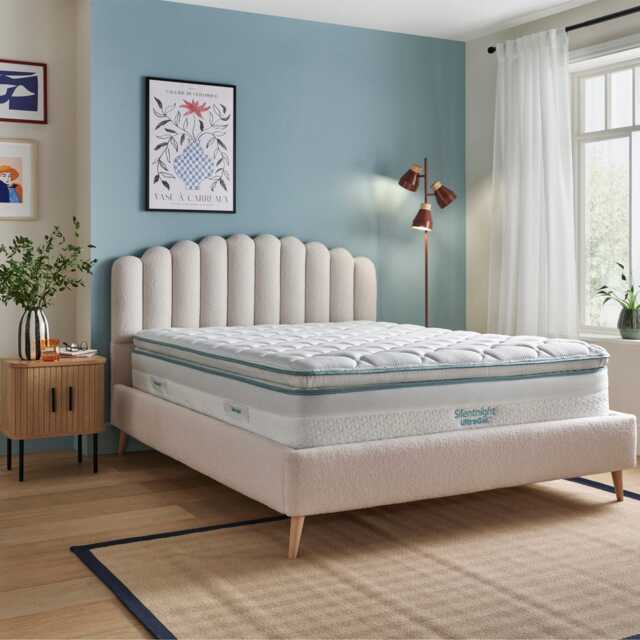 Silentnight UltraGel™ 2000 Jade Medium Soft Mattress, Single - image 1