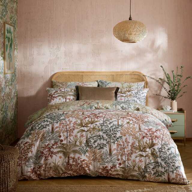 Graham & Brown Jardin Botanico Duvet Set, Double, Soft Sage - image 1
