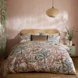 Graham & Brown Jardin Botanico Duvet Set, Double, Soft Sage