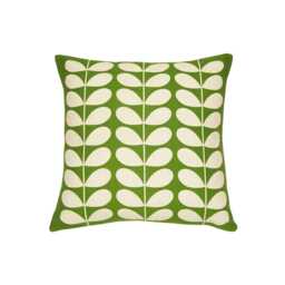 Orla Kiely Textured Flower Cushion, Slate - thumbnail 2
