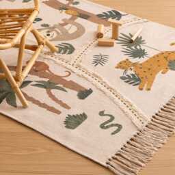 Atmosphera Kids Jungle Rug, Beige - thumbnail 2