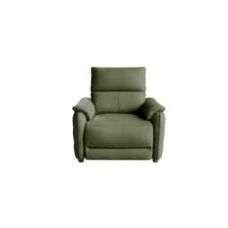 La-Z-Boy Watson Leather Cuddler Power Recliner Armchair with Head Tilt & Lumbar, Cheshire Sage - thumbnail 2