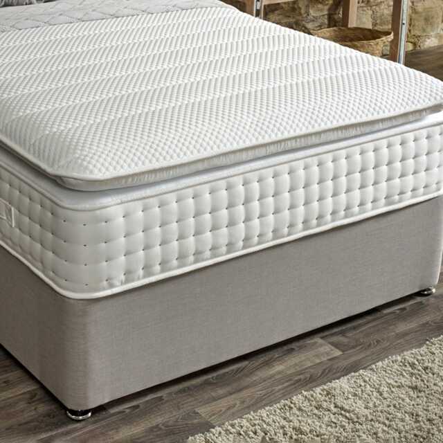 Casa Harmony Divan Bed Set with Floorstanding Headboard, Single - image 1