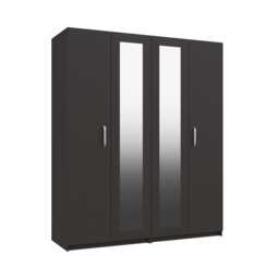 Casa London 4 Door Wardrobe with Mirrors