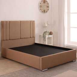 Casa Ezra Bed Frame, Super King, Linoso Sand - thumbnail 2