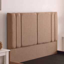 Casa Ezra Bed Frame, Super King, Linoso Sand - thumbnail 1