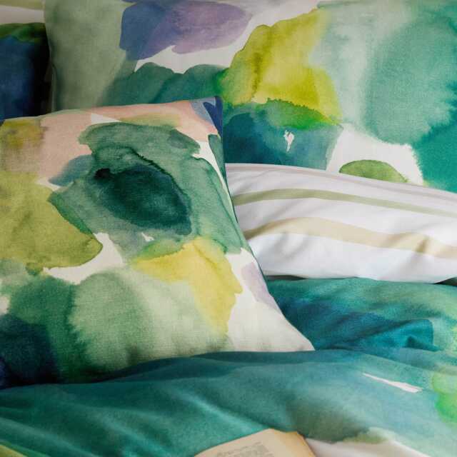 Bluebellgray Lochaber Cushion, Sea - image 1