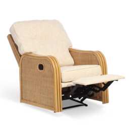 Desser Paris Recliner Cane Armchair