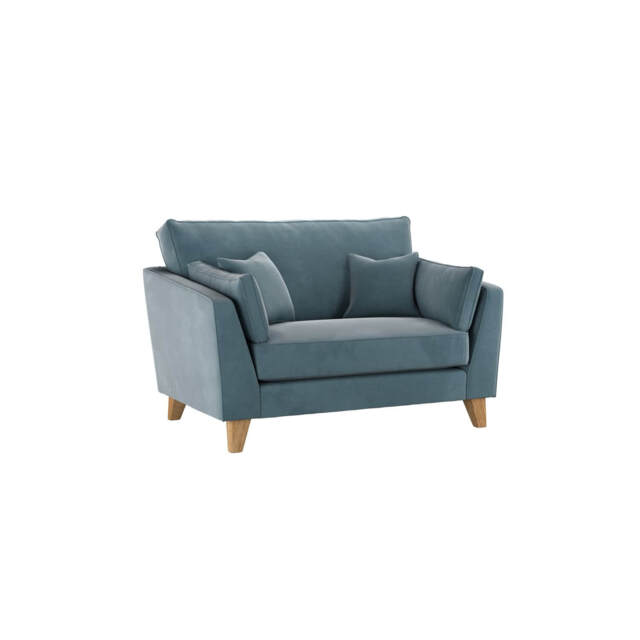 Casa Viscount Snuggler Velvet Armchair - image 1