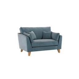 Casa Viscount Snuggler Velvet Armchair