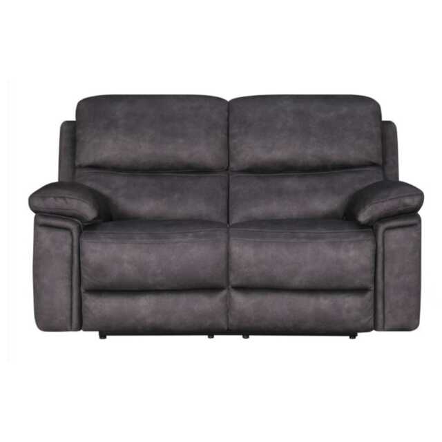 Casa Keane 2 Seater Double Power Recliner Fabric Sofa - image 1