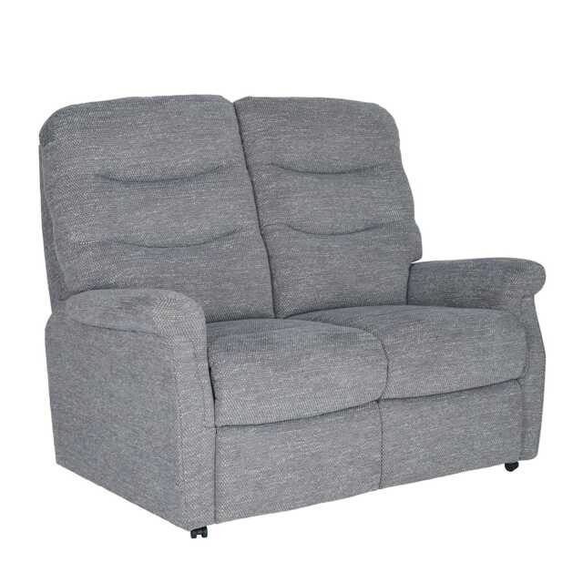 Celebrity Hollingwell 2 Seater Power Recliner Fabric Sofa, Elgin Storm - image 1
