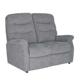 Celebrity Hollingwell 2 Seater Power Recliner Fabric Sofa, Elgin Storm