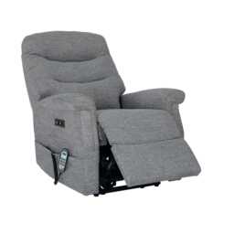 Celebrity Hollingwell Grande Power Recliner Fabric Armchair, Elgin Storm - thumbnail 3