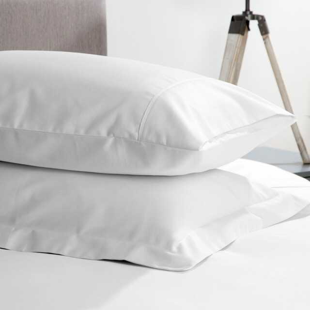 Belledorm Bamboo Standard Pillowcase Pair, White - image 1
