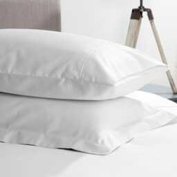 Belledorm Bamboo Standard Pillowcase Pair, White