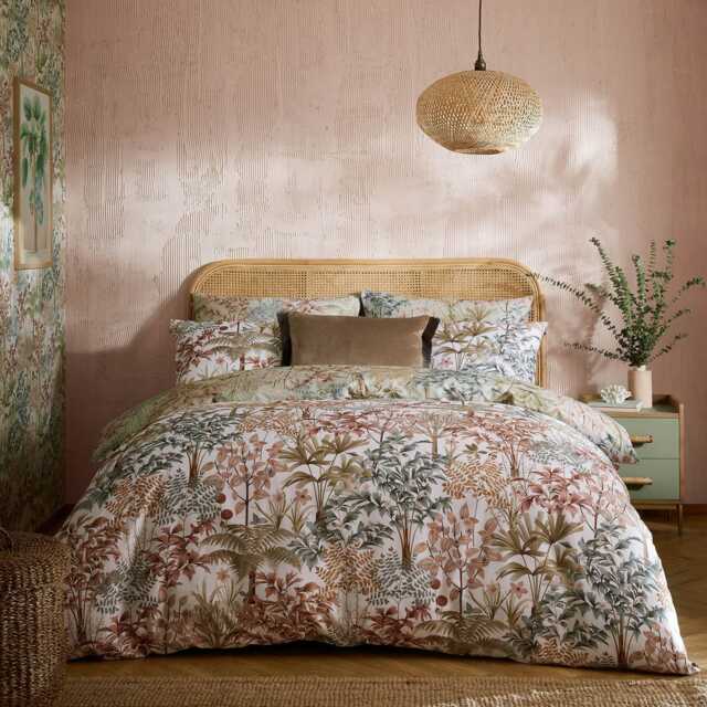 Graham & Brown Jardin Botanico Duvet Set, King, Soft Sage - image 1