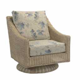 Desser Dijon Cane Swivel Chair - thumbnail 2