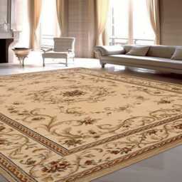 Frith Rugs Kirman Woven Rug, 230cm x 160cm, Traditional Cream Floral - thumbnail 3