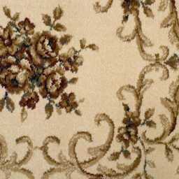 Frith Rugs Kirman Woven Rug, 230cm x 160cm, Traditional Cream Floral - thumbnail 2