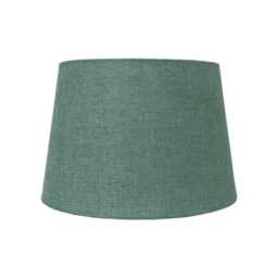 Casa Carol Empire Lamp Shade, 20cm, Linen, Small, Green - thumbnail 2