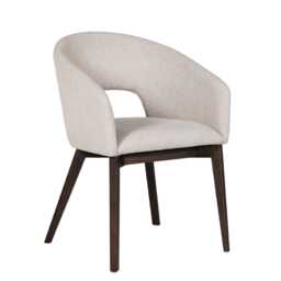 Casa Aviva Table & 6 Natural, Rust & Latte Chairs Dining Set - thumbnail 1