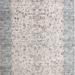 Frith Rugs Kaydon Washable Woven Rug, 230cm x 160cm, Green Traditional - thumbnail 1