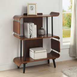 Jual Vienna Short Bookcase, Walnut - thumbnail 1